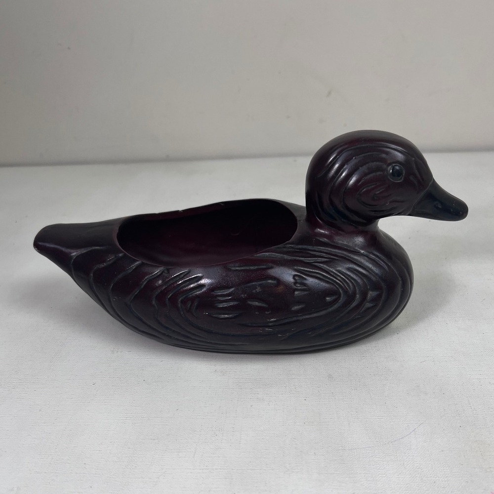 Vtg‎ Ceramic Wood Grain Nancy Pew Giftware Taiwan
